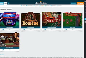 InterCasino Vorschaubild Roulette