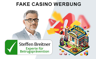 Fake Casino Werbung