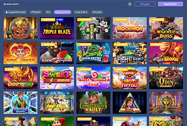 Die Spiele im Jackie Jackpot Portfolio.