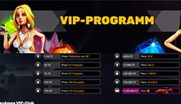 Das VIP-Programm im PlayAmo Casino.